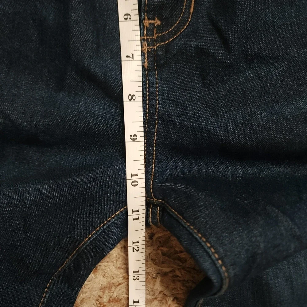 Old Navy Jeans Kids 14 Dark Blue High-Rise Baggy Wide Leg Built-In Tough NWT
